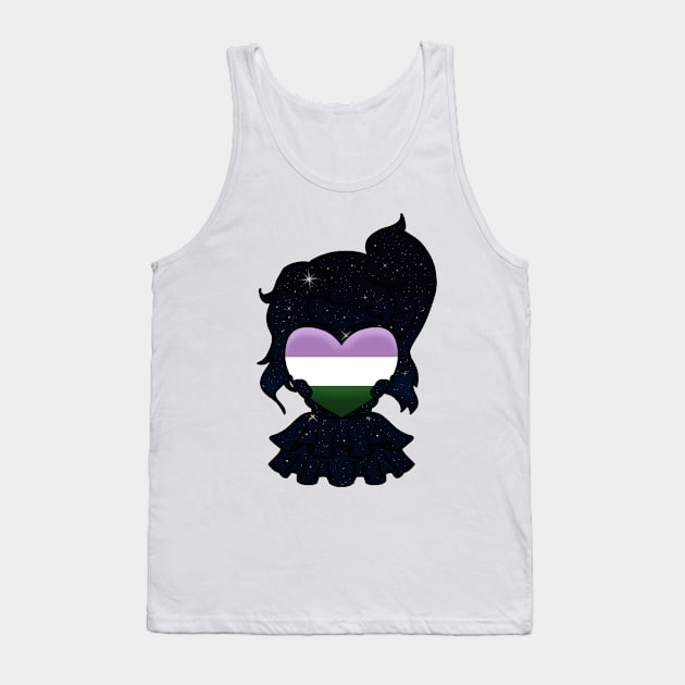 GENDERQUEER PRIDE Tank Top by Burrrrrittttooooo's Closet